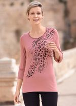 Shirt met flatlocknaad in 2 kleuren 