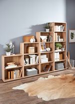 Klassieke plankenserie met kunststof voetjes EIK SONOMA