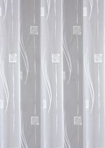 Gordijn met ruitmotief 