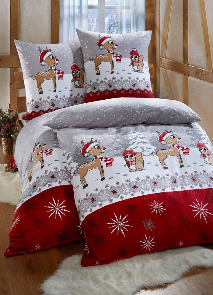 Zacht flanellen beddengoedset van Florella 