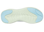 SKECHERS Sneaker met gegoten instaphielplaat IJSGRIJS-MULTICOLOR