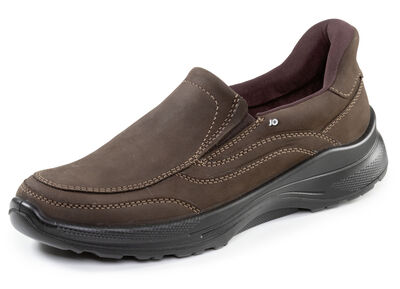 Klassieke herenpantoffels, breedte H, met uitneembaar voetbed 