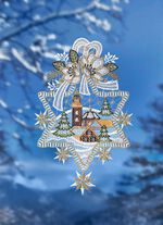 Raamschilderij "Kerk 