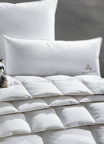 4-seizoenskussen wit &amp; elegant van OBB, made in Germany 