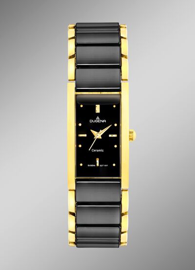 Modern 'Dugena' kwarts dameshorloge 