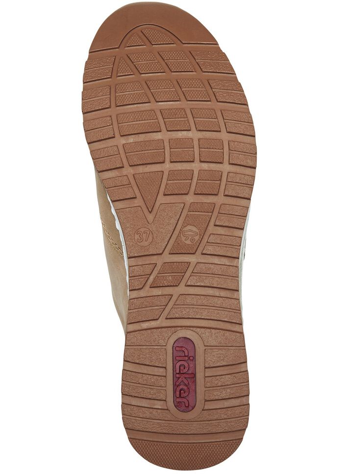 Rieker sneakers met ritssluiting aan de zijkant ZAND