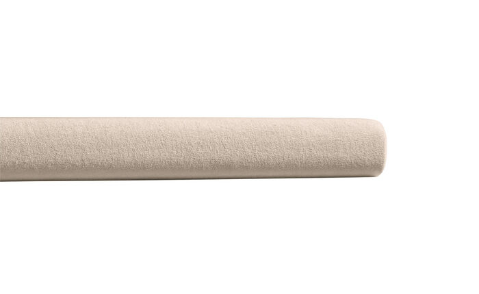Zachte jersey hoeslakens van katoen TAUPE