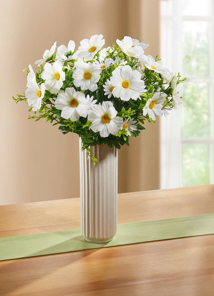 Cosmea-struik in keramische vaas 