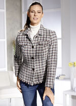 Korte blazer in Chanel-look 