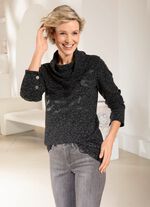 Coltrui met contrasterende print 