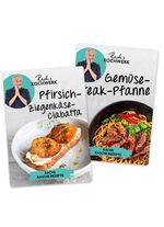 Roestvrijstalen pannen van "Christian Rach's" met honingraatstructuur 