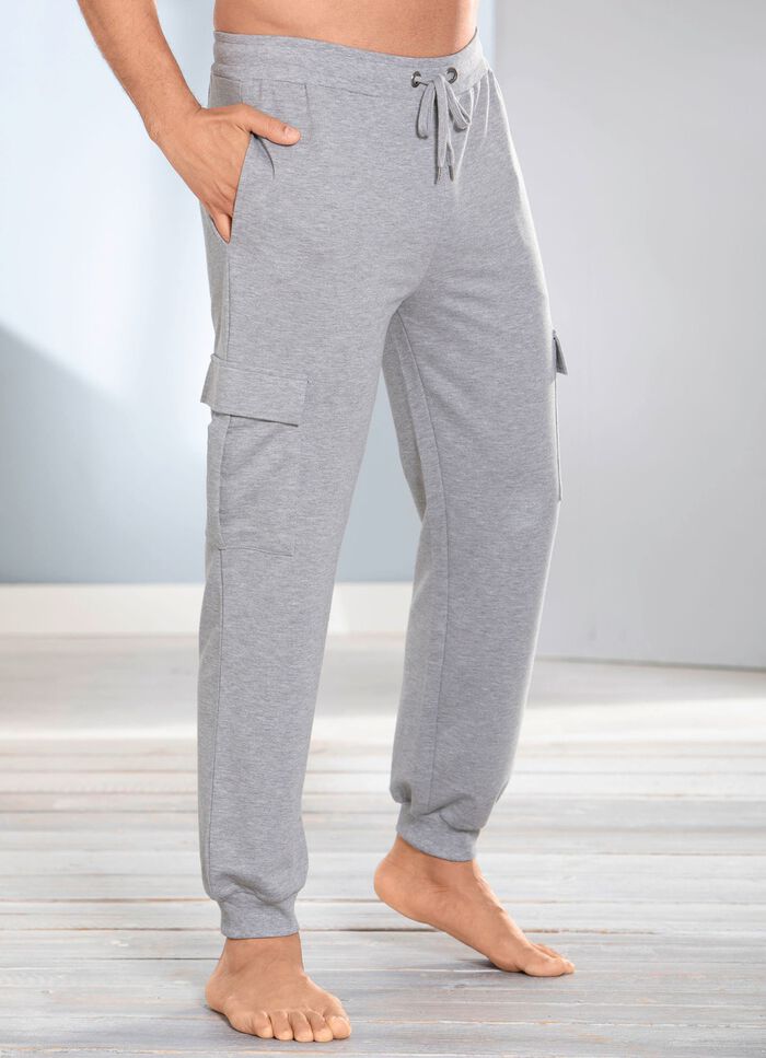 Slaap- en vrijetijdsbroek met cargozakken en zijzakken 