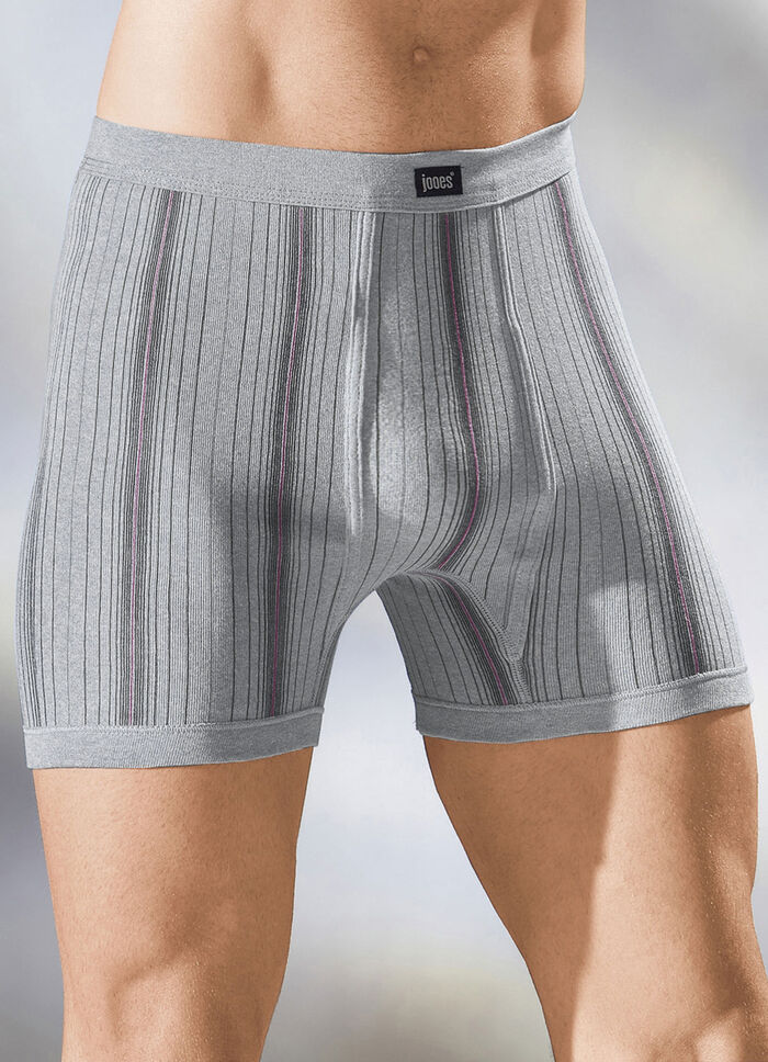 Vier stuks fijne ribbroeken met gulp 