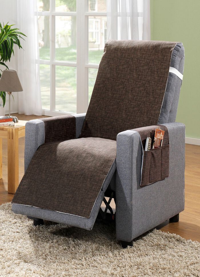 Woonaccessoires van 100% katoen, onderkant 100% scheerwol GROEN