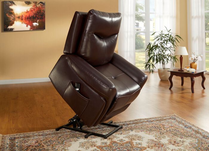 Comfortabele relaxstoel met XXL zitcomfort BRUIN