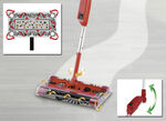 Swivel Sweeper oplaadbare rolveger met krachtige accu. 