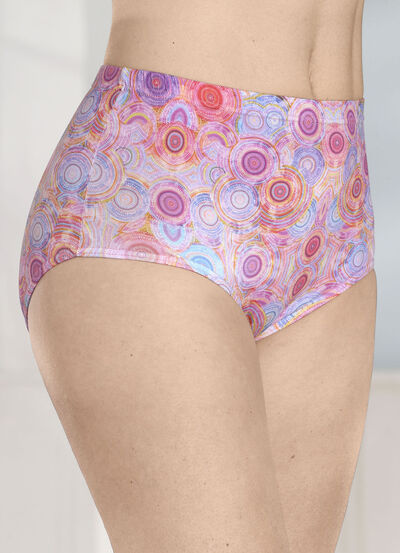 Laurina driepack slips met elastische tailleband 