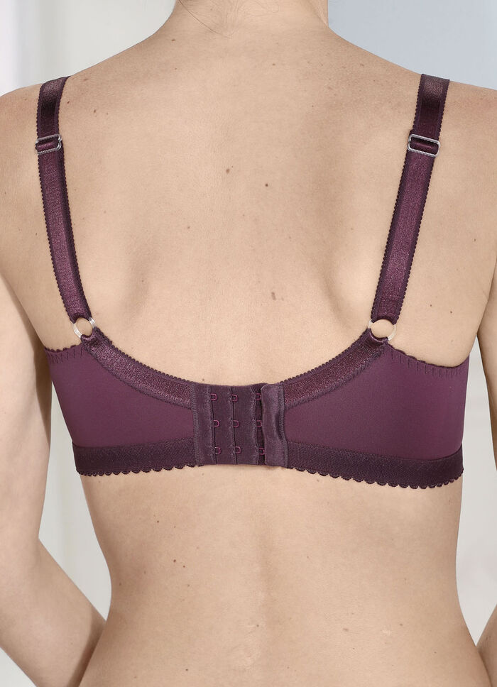 Laurina-tweepack bh's met op kleur afgestemde elastische kant 