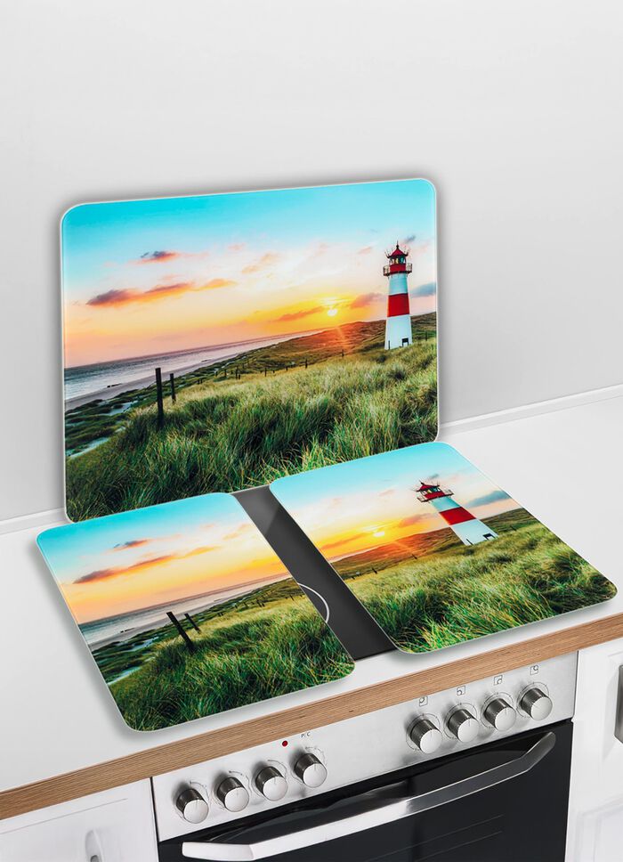 Wandpaneel van glas van Wenko 