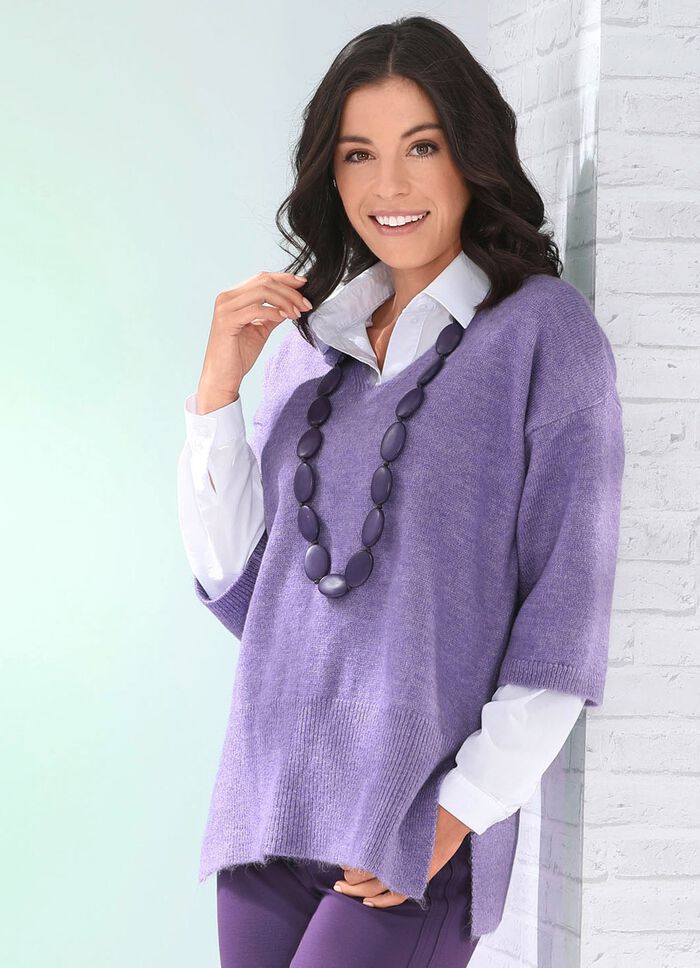 Trui van zeer gezellige kwaliteit SERING GEM&Ecirc;LEERD