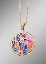 Hanger met moza&iuml;ekpatroon en ankerketting 