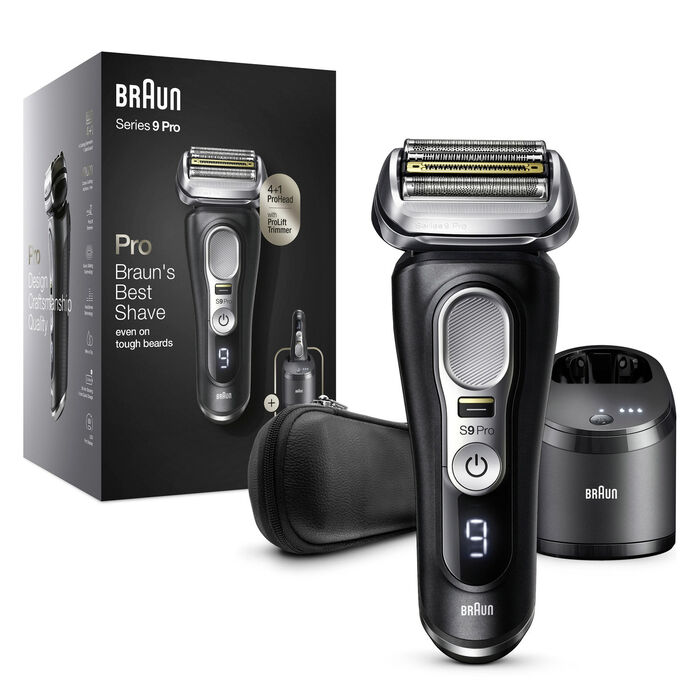 Braun Razor Series 9 Pro – het meest efficiënte scheerapparaat van Braun ZWART