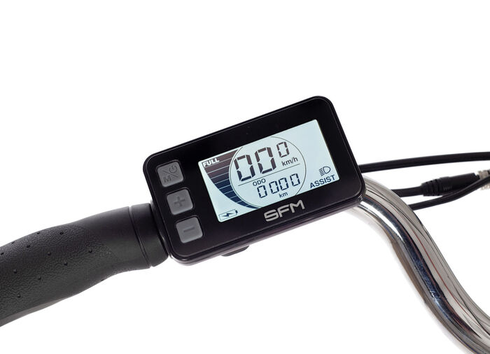 Tijdloze, elegante stads-e-bike met comfortabele eigenschappen SILBER