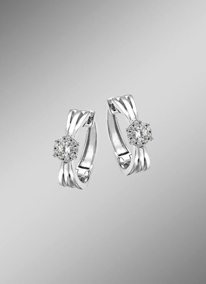 Oorringen zilver 925/- 