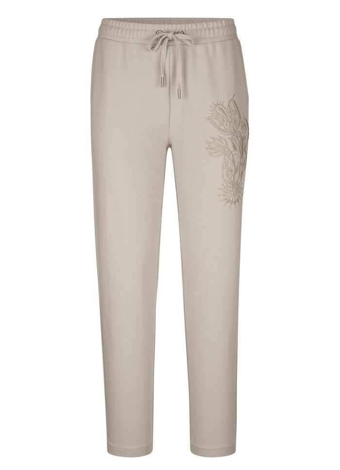 Broek in joggingstijl 