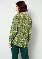 Slip-on blouse met prachtig dessin 