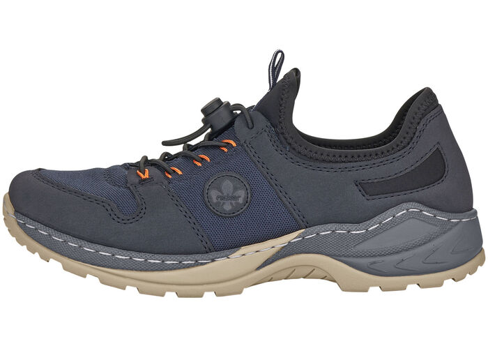 Rieker sneakers met uitneembare MemoSoft textielinleg DONKERBLAUW