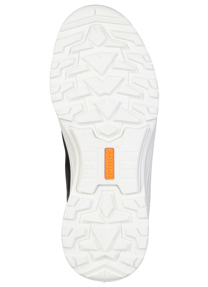 Sportieve herenpantoffels, breedte H, met uitneembaar voetbed BLAU-GRAU