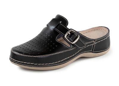 ELENA EDEN, zomerse damesklompen, wijdte G, met verstelbare gesp 