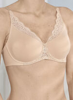 Triumph Amourette minimzer beugelbeha met elastische kant POEDER