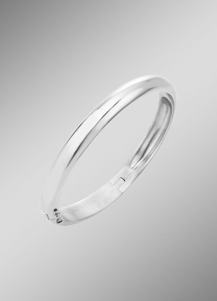 Eenvoudige zilveren armband 