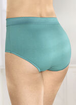 Set van drie gevormde slips met kanten inzetstukken 