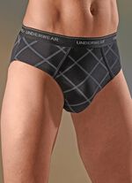 Pak van vier slips met elastische band 