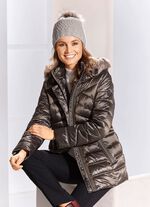 Jas met afneembare capuchon 