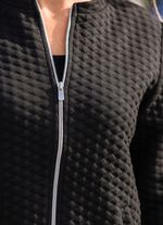 Blousejasje met opstaande kraag 