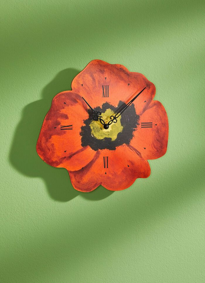 Wandklok Poppy 