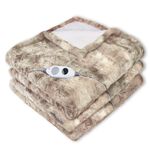 XXL elektrische deken in lamsvachtlook BEIGE