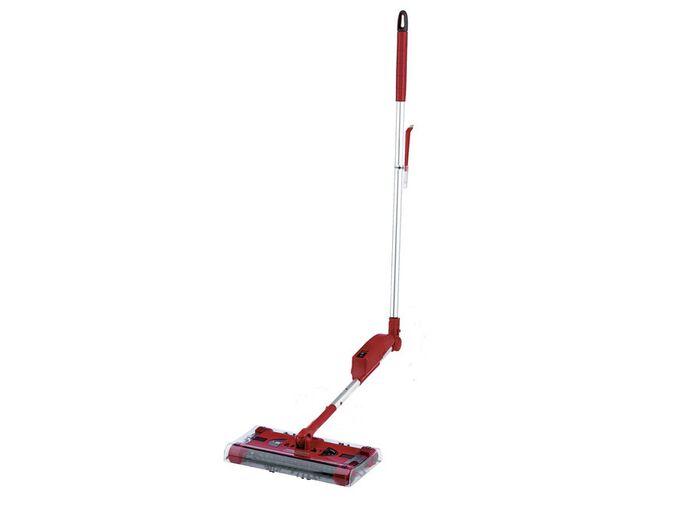 Swivel Sweeper oplaadbare rolveger met krachtige accu. 