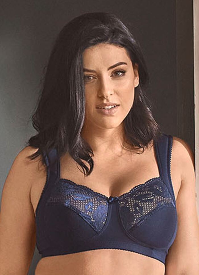 Miss Mary bh met elastische kanten inzetstukken MARINE