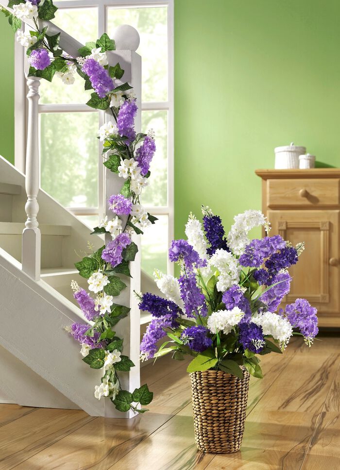 Lila takken in een set van 6 