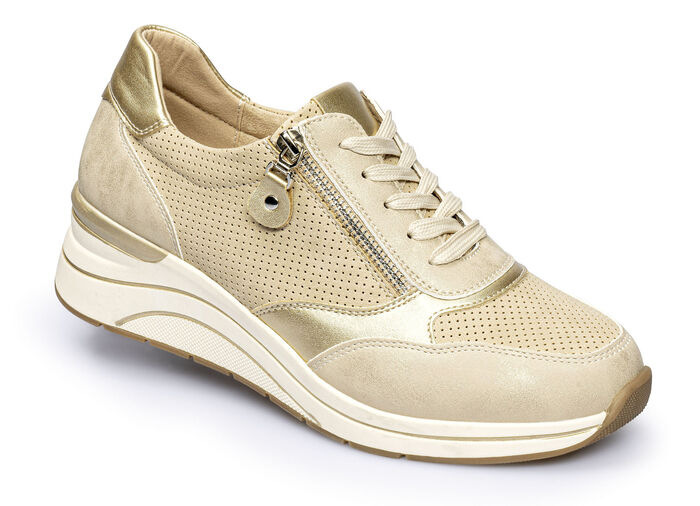 Sportieve comfortabele wedgesneaker 