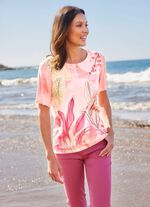 Shirt  met all-over print 