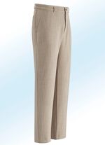 Broek "Klaus models" in 3 kleuren ZAND GEM&Ecirc;LEERD
