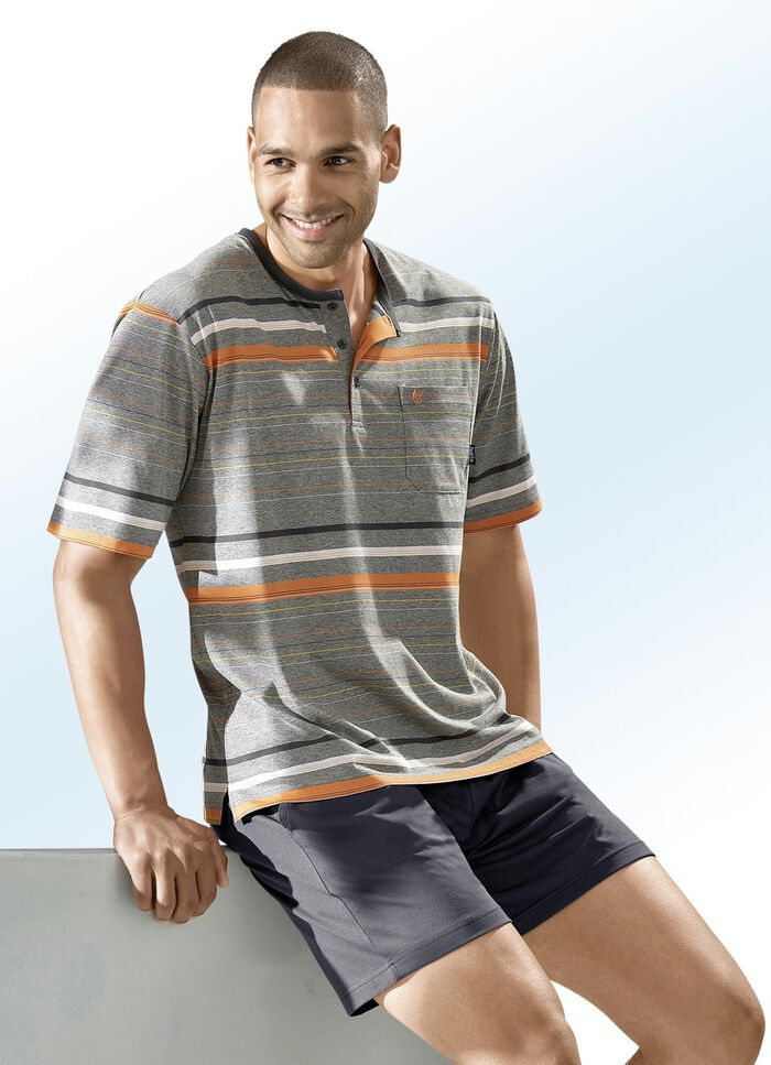 Hajo Klima comfort shorty met knoopsluiting 