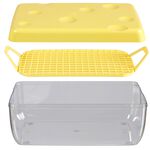 Kaasdoos met roosterbodem voor langere versheid 