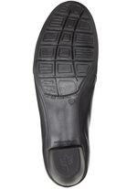 ELENA EDEN, elegante dames trotteur, breedte G, met uitneembaar voetbed ZWART